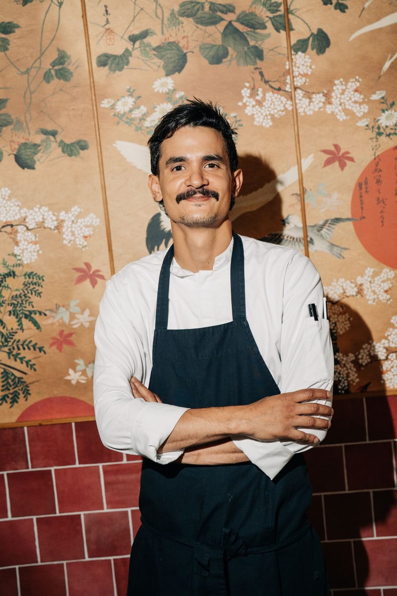 Portrait of head chef Andres Gonzalez