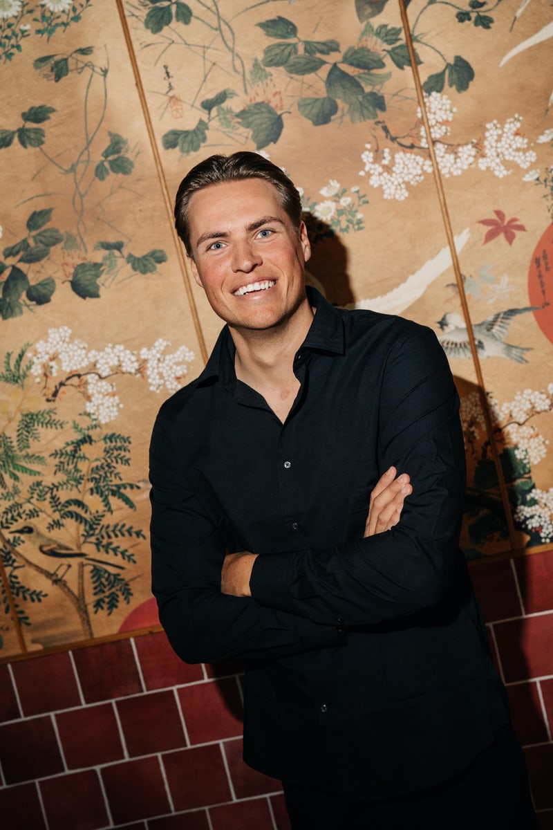 Portrait of owner Bas Huijgens